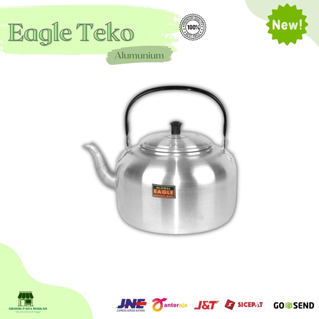 GPB - GLOBAL EAGLE TEKO CERET KETEL TEKO MASAK AIR  ALUMUNIUM