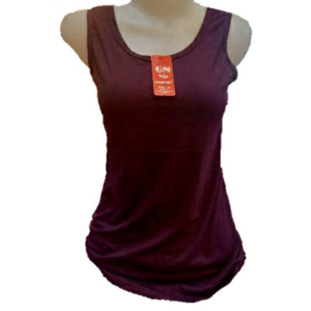 Singlet Golden Nick Tank Top GN Katun-Maroon
