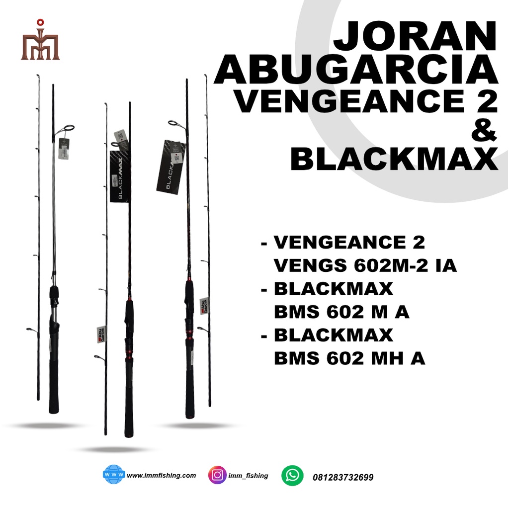 JORAN ABU GARCIA - VENGEANCE 2/BLACK MAX