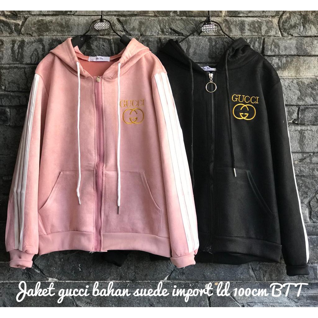 JAKET GUCCI SUEDE IMPORT