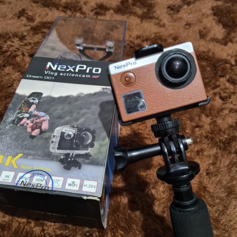 Action Cam NexPro Dream 001 4K Fullset