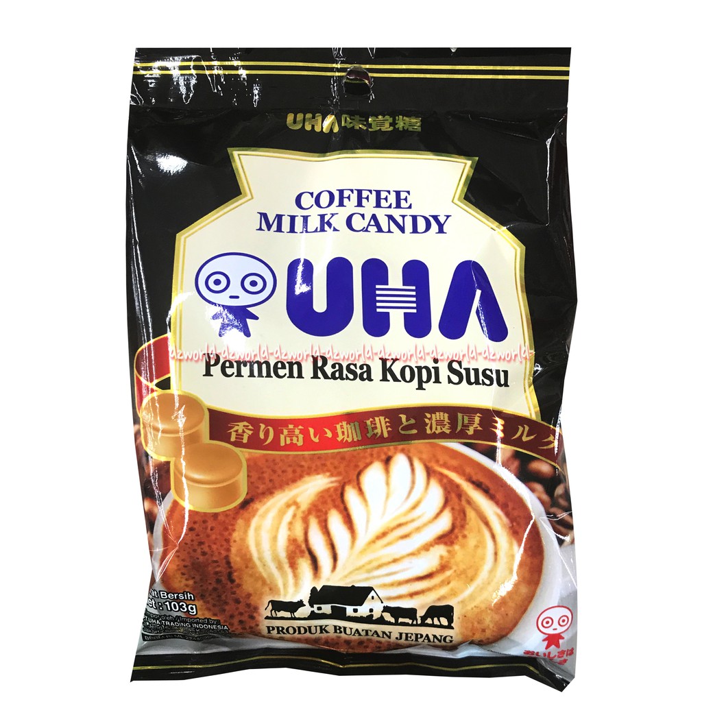 

Uha Coffe Milk Candy Permen Rasa Kopi Susu Makanan Manis 103gr