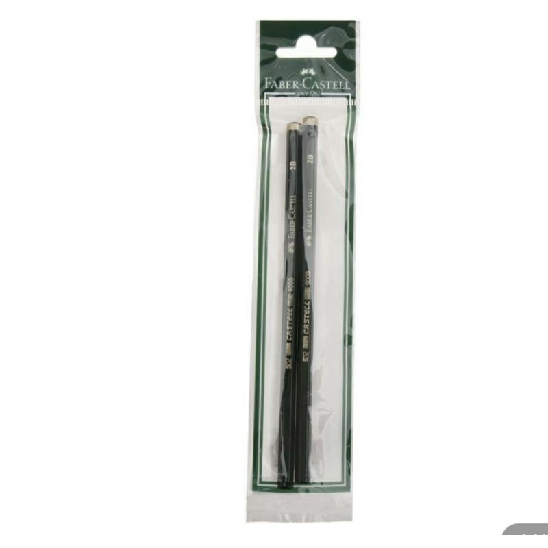 

FABER-CASTELL Pensil 2B 2 pcs