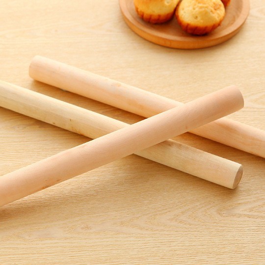 Rolling Pin Penggilas Adonan / Rolling kayu Penggilas Adonan 20cm