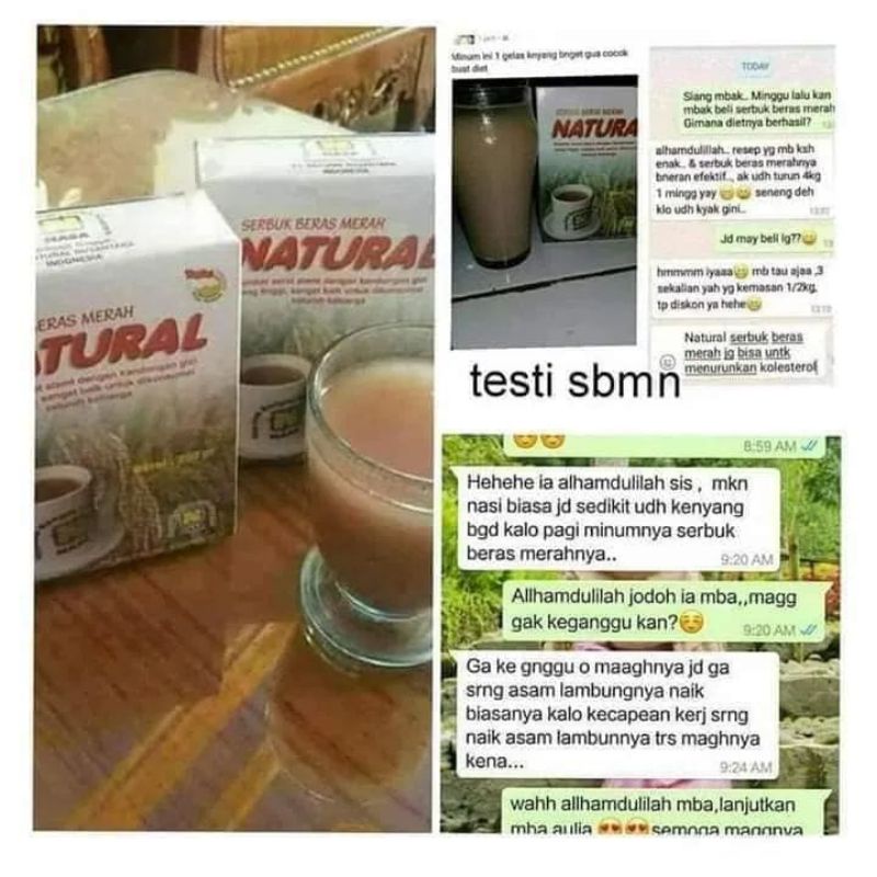 

SBM(Serbuk Beras Merah)