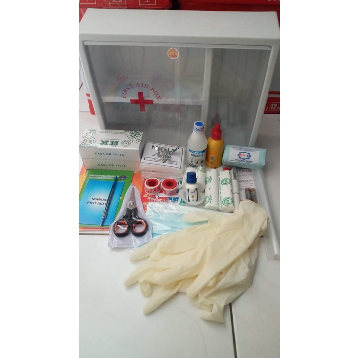 Kotak P3k MK11 ISI TYPE A Kotak P3k Dinding / First Aid Box Maspion