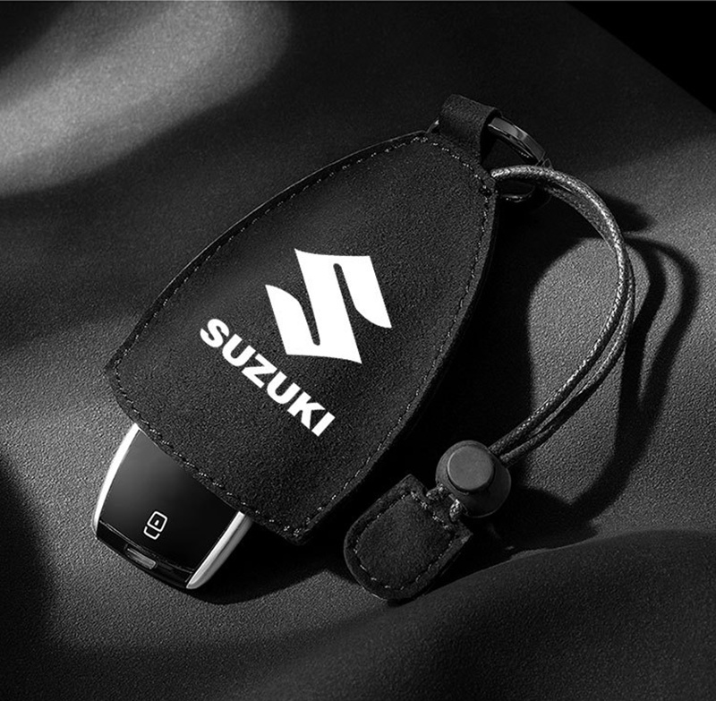 Suede Car key bag Universal fob for Suzuki Car Key Case