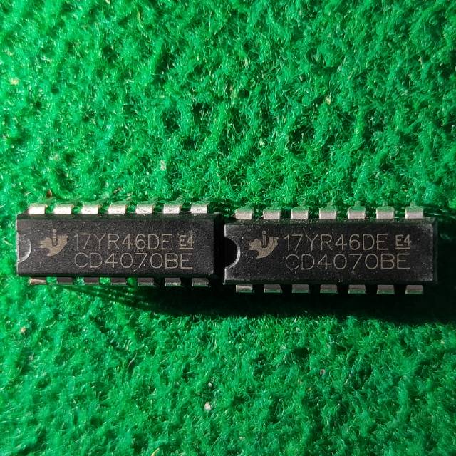 IC CD 4070BE CD4070BE