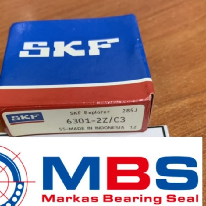 BEARING 6301 2Z C3 MERK SKF ASLI 6301 ZZ C3 6301ZZ