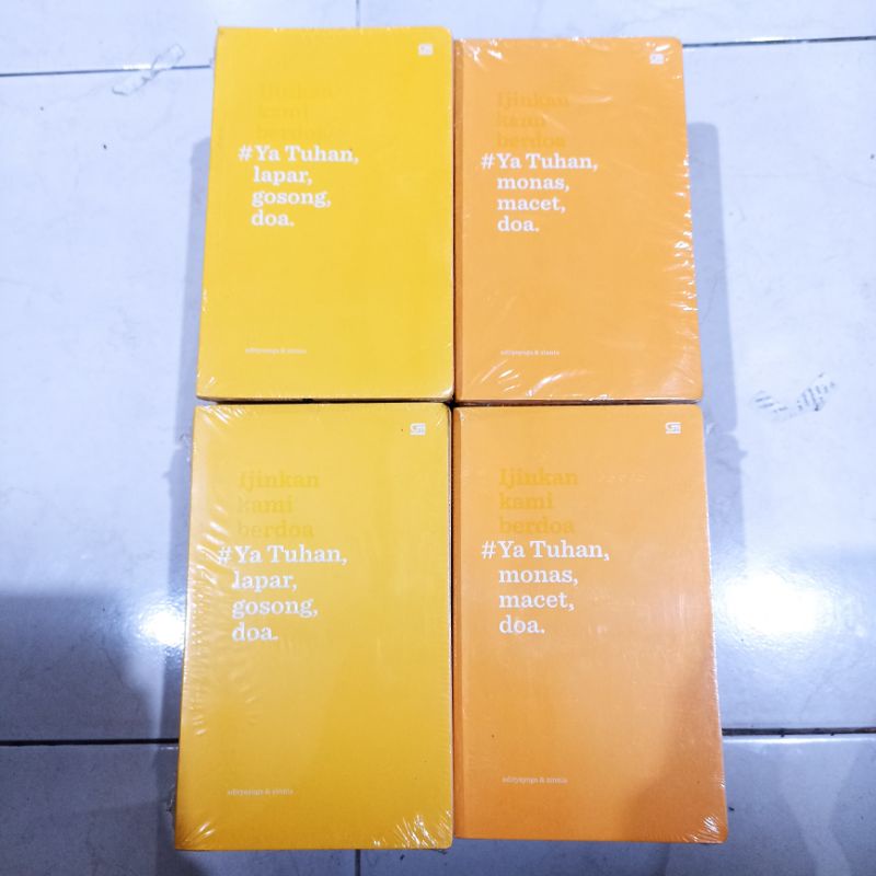 OBRAL  BUKU PUISI - CERMEN / YA TUHAN MONAS MACET DOA / YA TUHAN LAPAR GOSONG DOA / ORIGINAL MURAH M