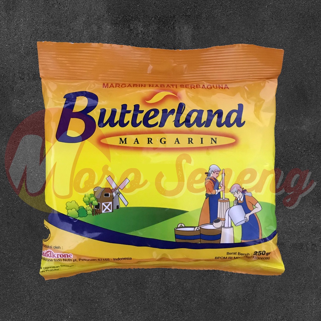 

Margarine Butterland / Butterland Margarin Sachet 250gr