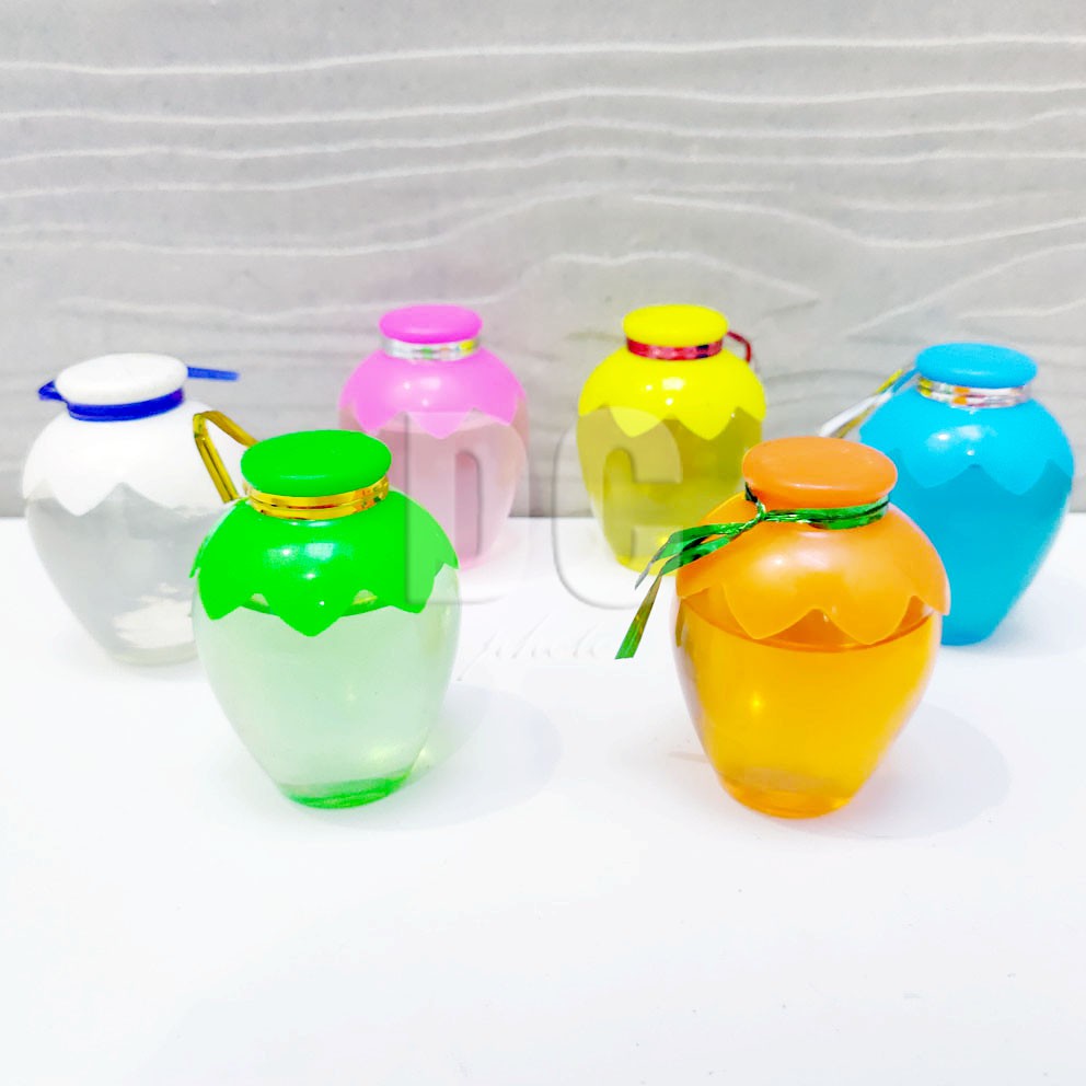 MURAH!!! SLIME CLEAR JELLY GUCI SODA BARREL KALENG WARNA RANDOM