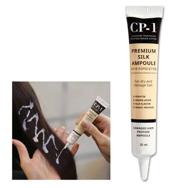 CP-1 Premium Silk Ampoule Protein Keratin Korean Repair Hair Treatment Rambut Salon Vitamin CP 1 CP1