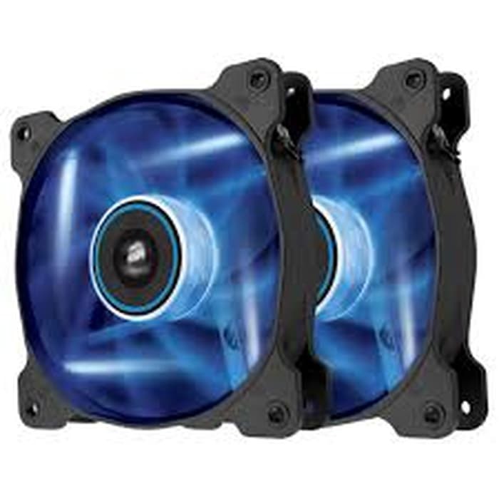 Corsair AF120 LED (Dual Pack) BLUE/RED/WHITE - 12CM Fan