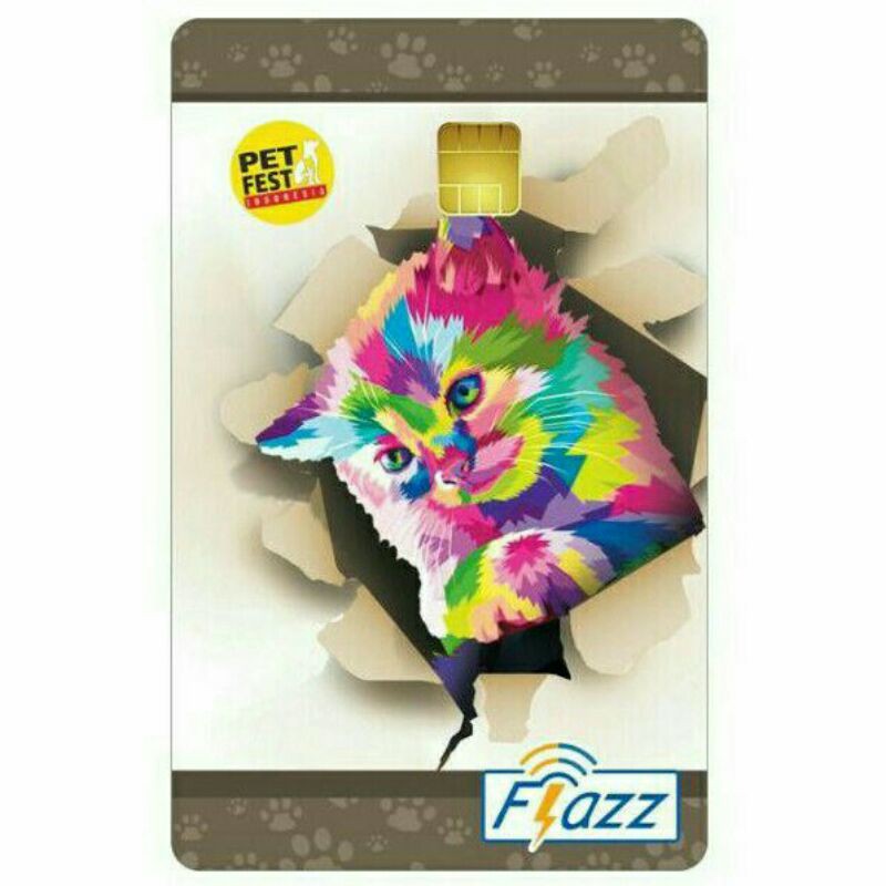 FLAZZ BCA Gen 2 /Gen2 PETFEST Edition ORI /Like eTOLL eMONEY Tapcash or Brizzi