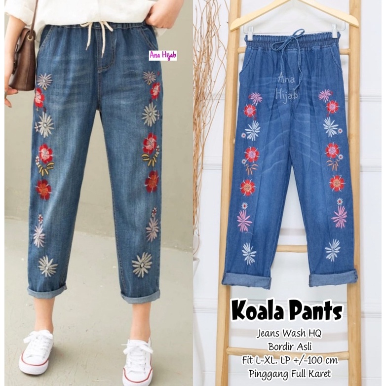 KOALA PANTS JEANS WASH CASUAL LP 100cm