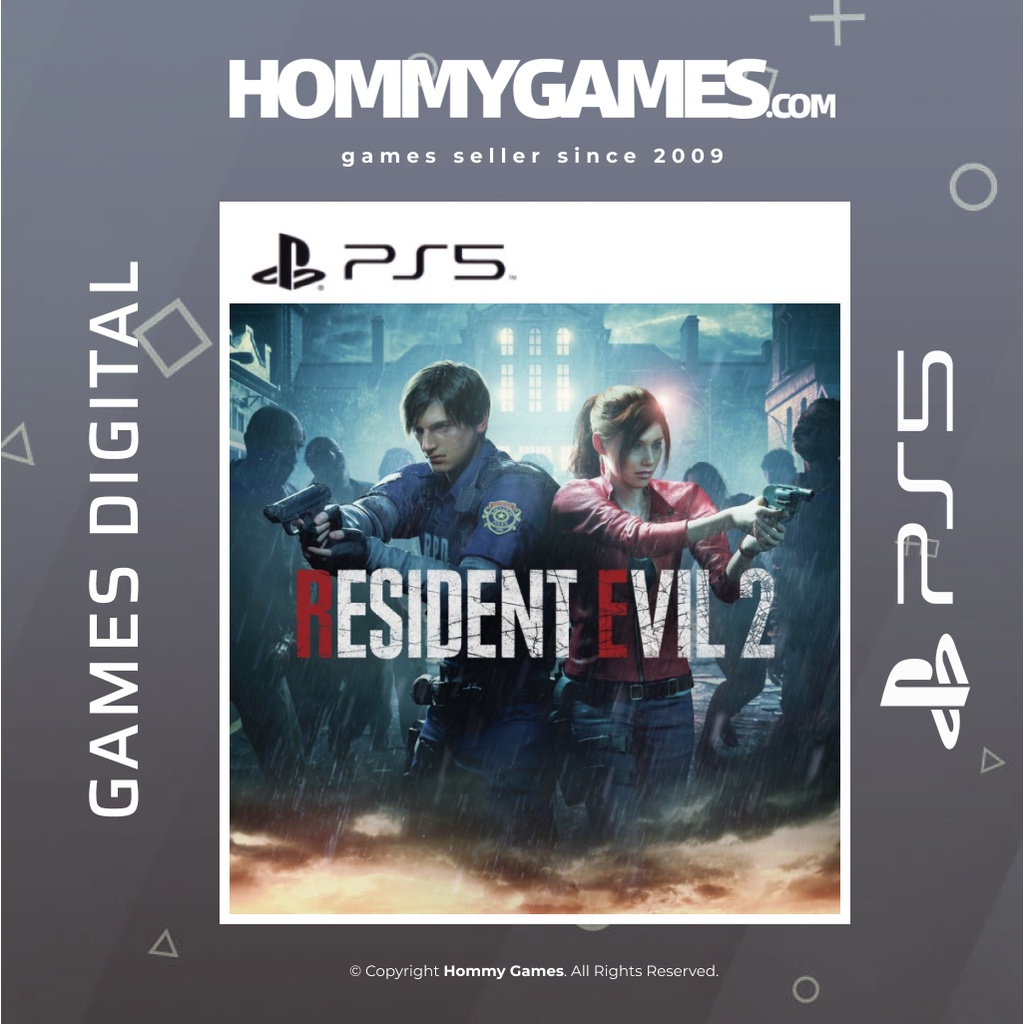 RESIDENT EVIL 2 PS5 &amp; PS4 Digital Games