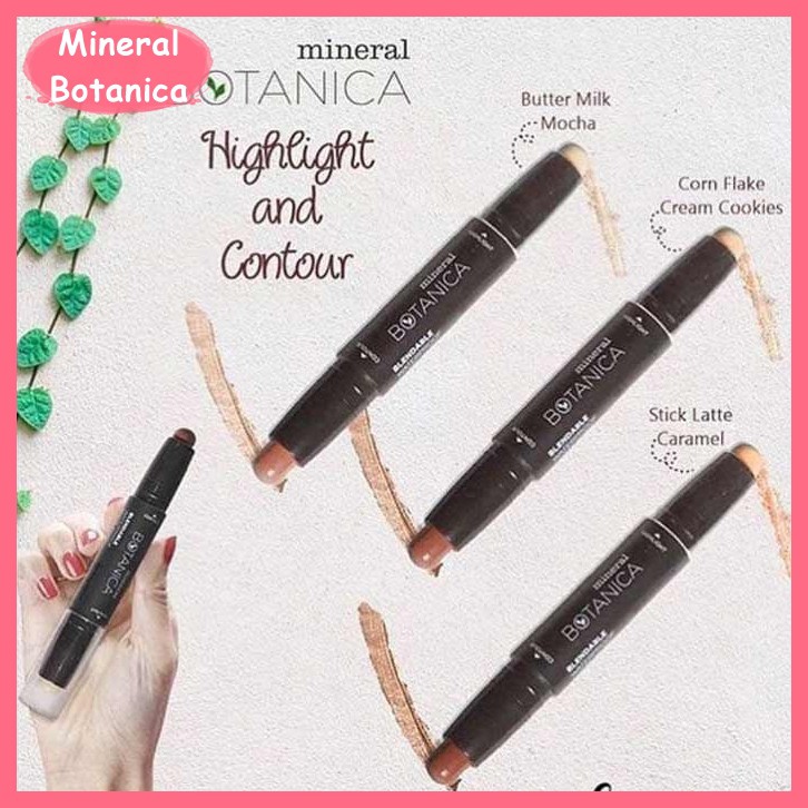 Mineral Botanica Finishing Powder, Loose Powder, Concealer, Highlight&amp;Countur