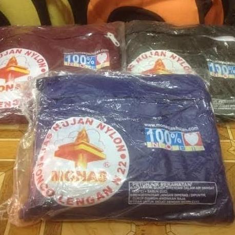 hanya disini] mantol / jas hujan Monas Ponco Lengan N 22