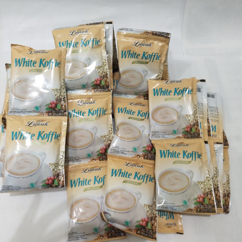 

Luwak White Koffie Renceng 10saset