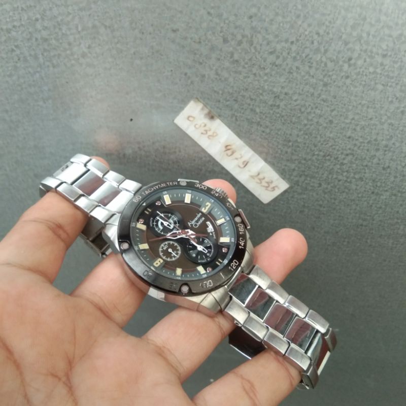 Jam tangan Pria Rantai Alexandre Christie AC6463MC Second / Preloved