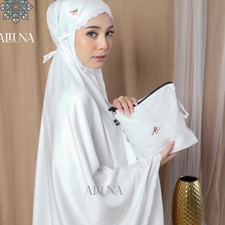 New ALLUNA - Mukena Dewasa Daily Alluna Lasercut