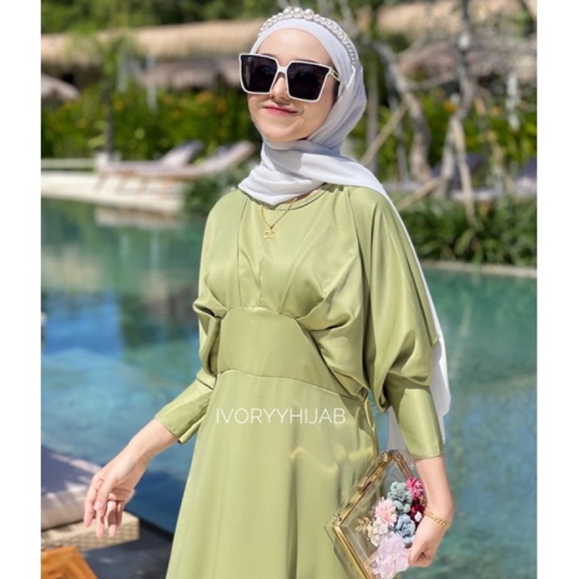 ivoryyhijab - Salvia dress kondangan,bridesmaid,tunangan
