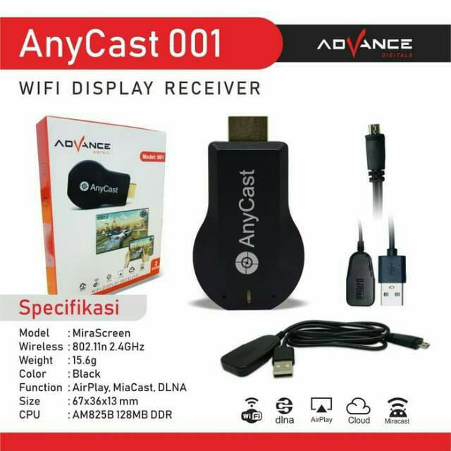 Anycast Advance Wifi Display Receiver Hdtv Dongle