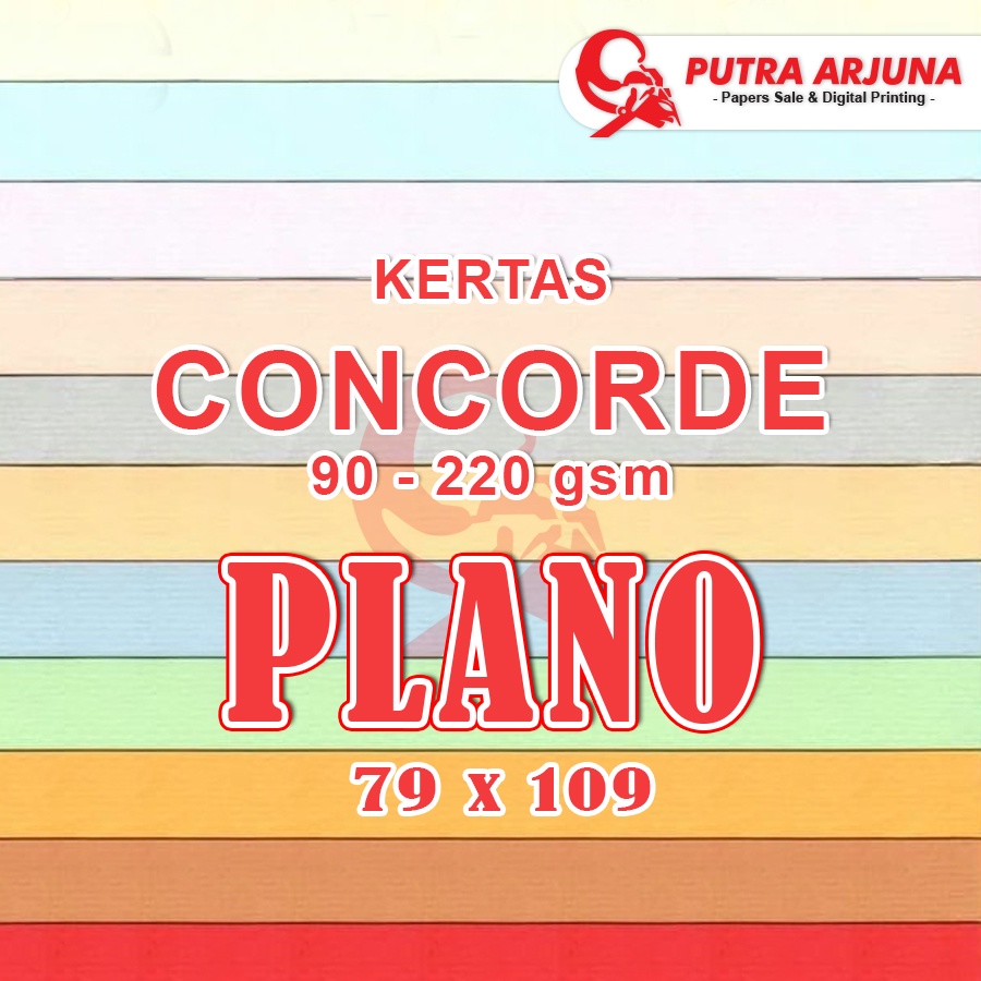

KERTAS CONCORDE PLANO 79x109, 90-220 gsm