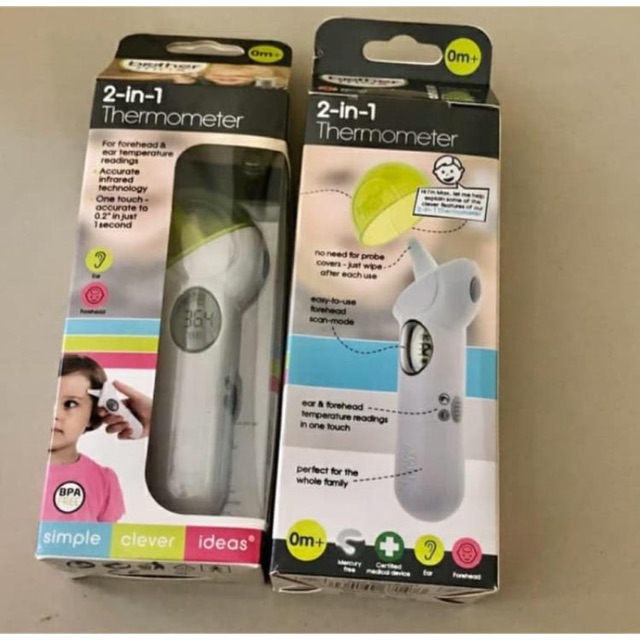Mothercare Infrared Forehead & Ear Thermometer / Thermometer Tembak