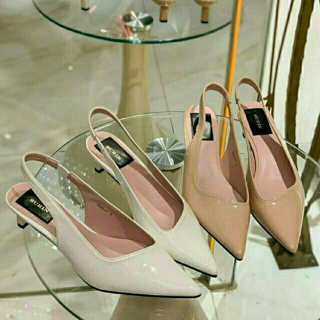 SURIN Shoes Charlotte Sepatu Heels Berkualitas PREMIUM