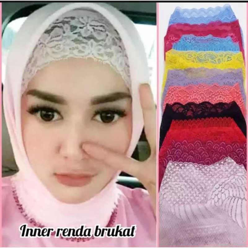 ZAZIZESTORE - CIPUT BROKAT / INNER BANDANA BRUKAT / INER RENDA BROKAT