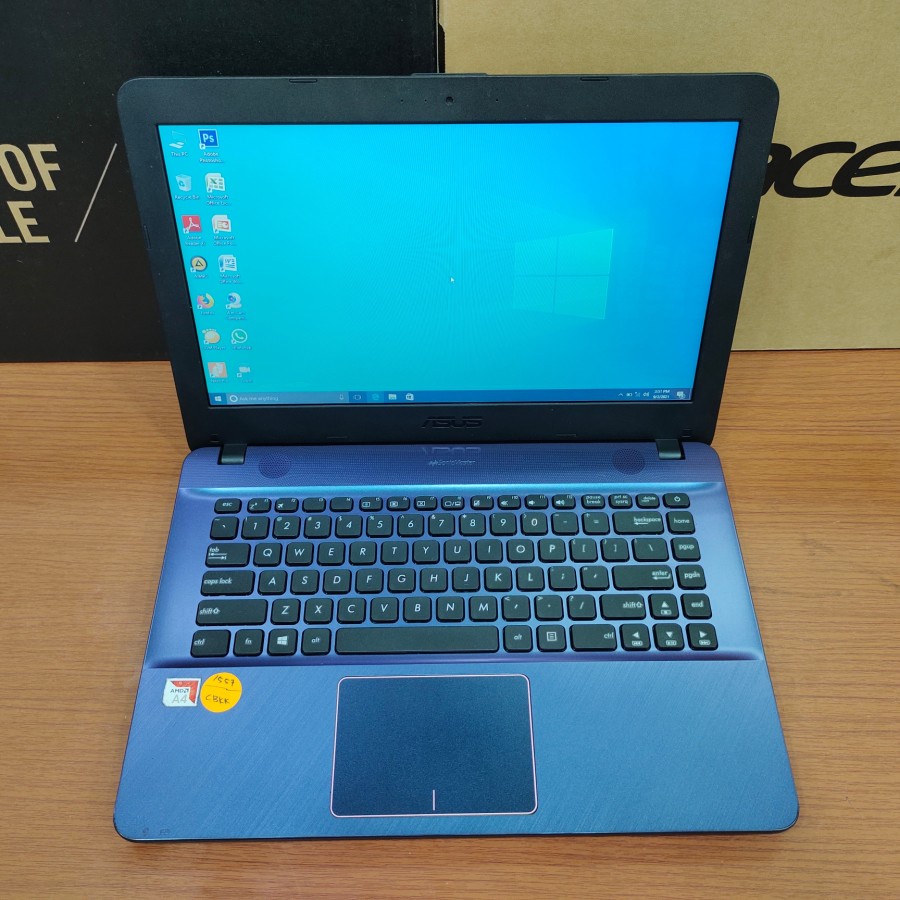 LAPTOP ASUS X441 AMD A4 RAM 4GB HDD 1TB GENERASI BARU WINDOWS10 MULUS