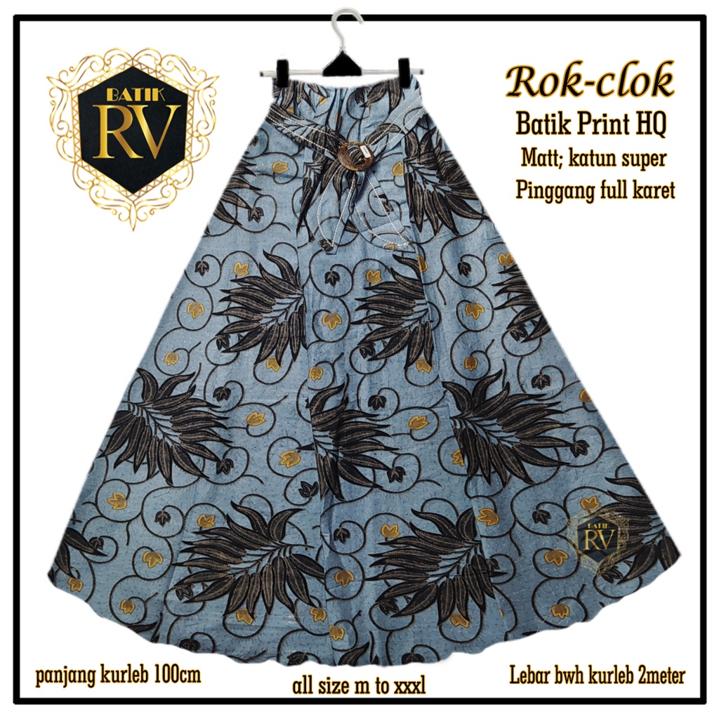ROK BATIK TERBARU/Roksoganterlaris/Rokbatik Rok Roksogan Batik Rokklok batik Bawahanbatikterbaru BawahanRokklok Batiksantri Bawahan-motif3