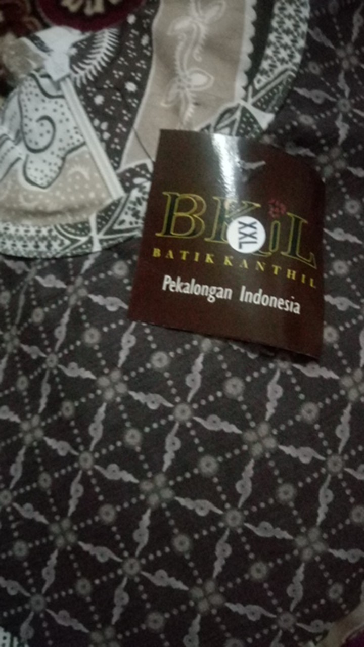 M-l-xl-xxl Batik Tunik Wanita Asj Sa Hrb026 Kenongo Pekalongan Sogan Tulis