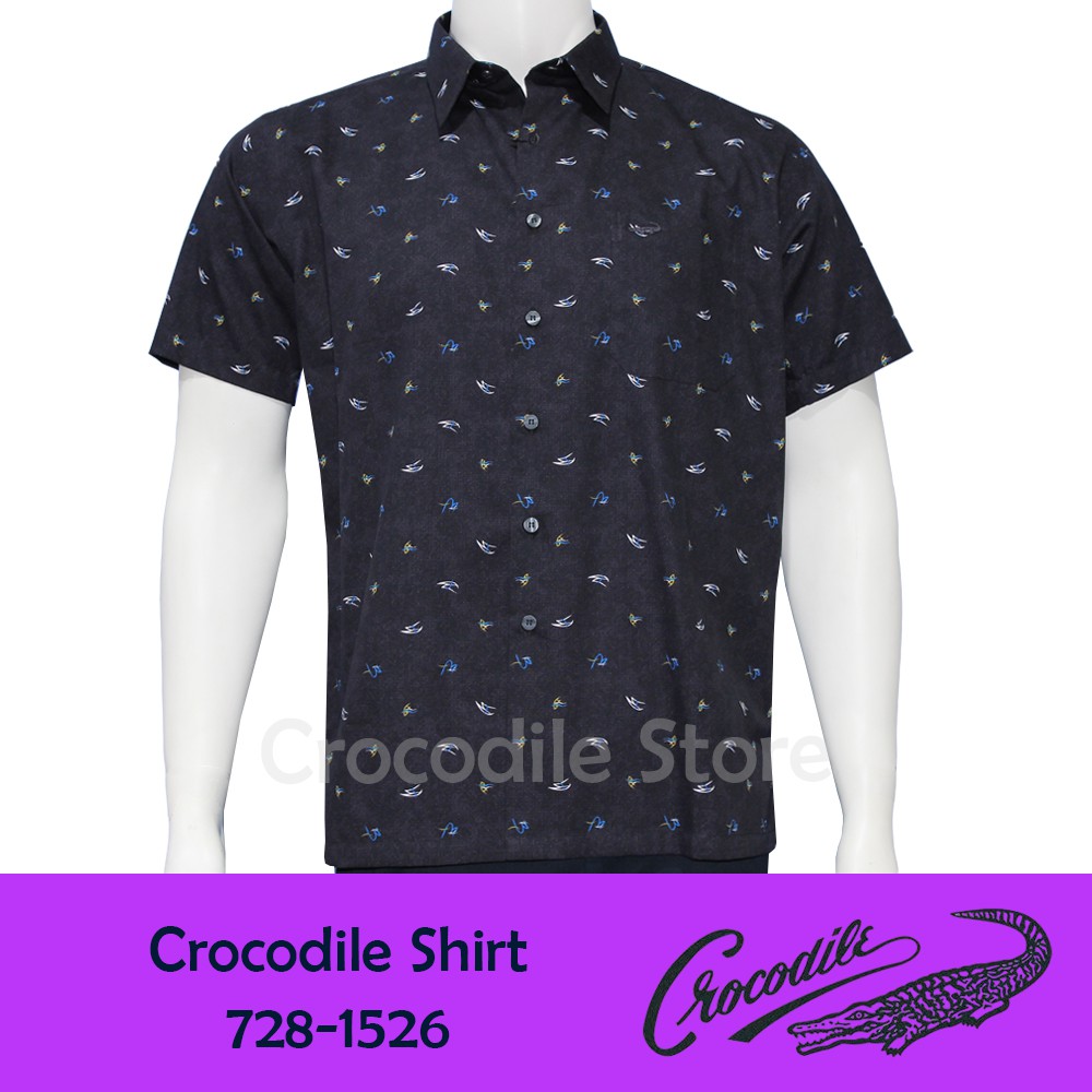 Kemeja Pria Lengan Pendek Crocodile 728-1526