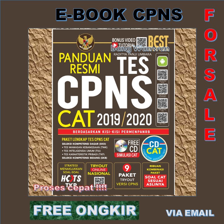 BUKU - PANDUAN RESMI TES CPNS CAT 2019-2020