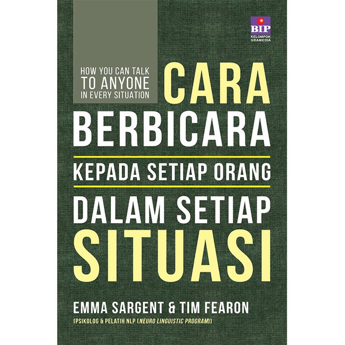 

Jual Buku Cara Berbicara Kepada Setiap Orang Dalam Setiap Situasi (Edisi Revisi) Original