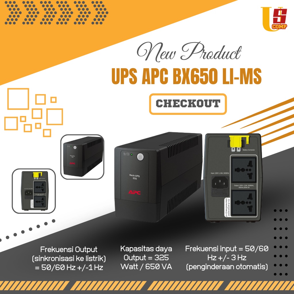 UPS APC BX650 LI-MS