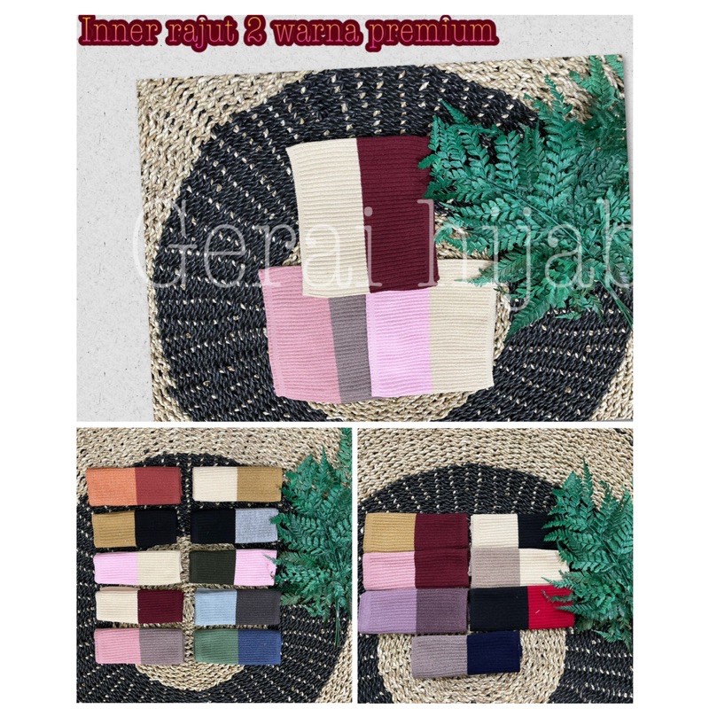 INNER RAJUT 2 4 WARNA PREMIUM / STANDAR