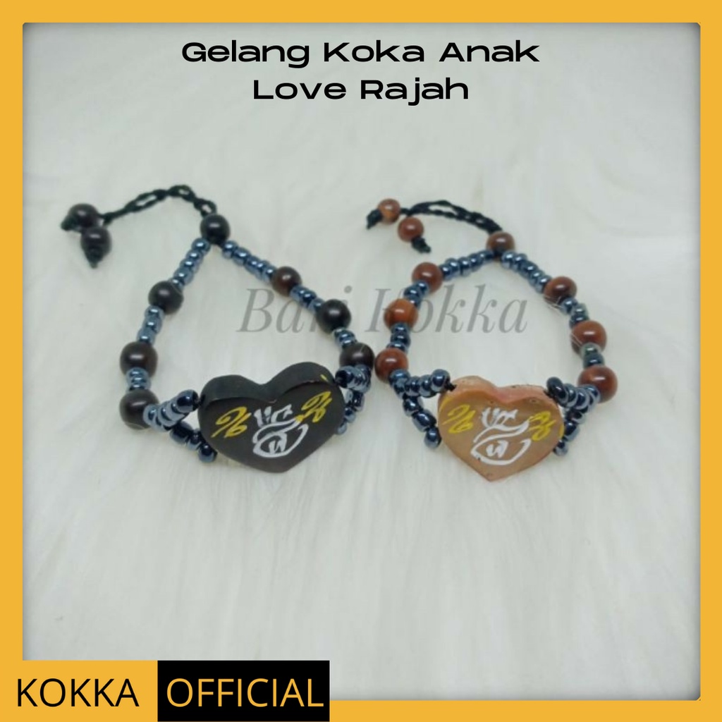 NEW KokkaOfficial Gelang Anak kokka kaokah kaukah Love Rajah