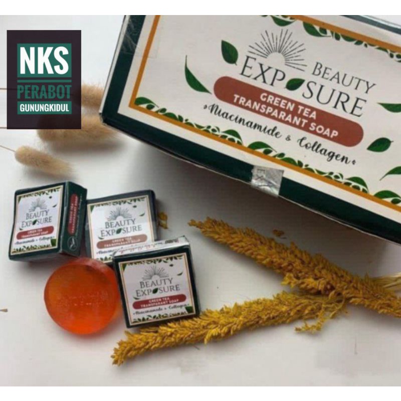BEXINDO KEMASAN BARU BEAUTY EXPOSURE GREENTEA SABUN BEXINDO