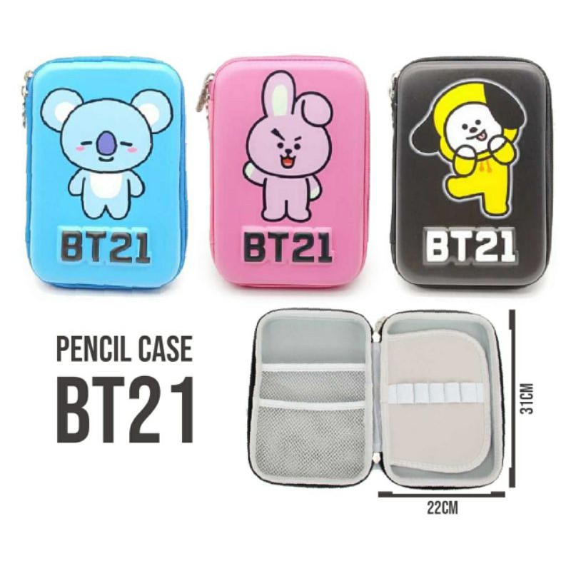 

Tempat Pensil bt21 / Pencil Case BT21