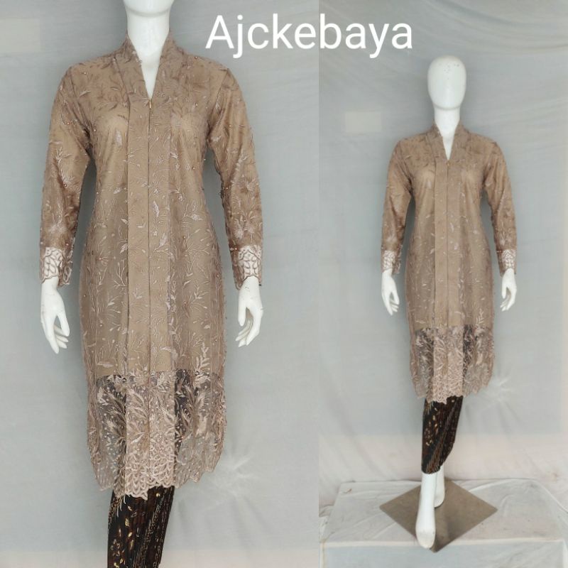 Kebaya busui/tunik kartini tille /stelan kebaya/produk original AJC COLLETION