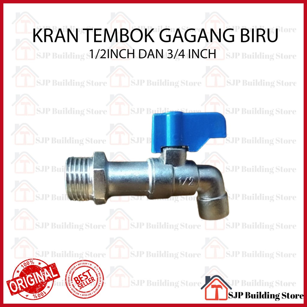 Kran Tembok MODEL Onda 1/2&quot; Body Panjang / Keran Air Babet Bukan Besi BUKAN MERK ONDA