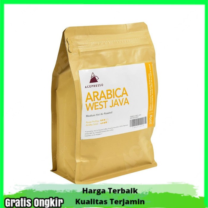 

Acepresso Arabica West Java Medium Biji Kopi 250 Gr