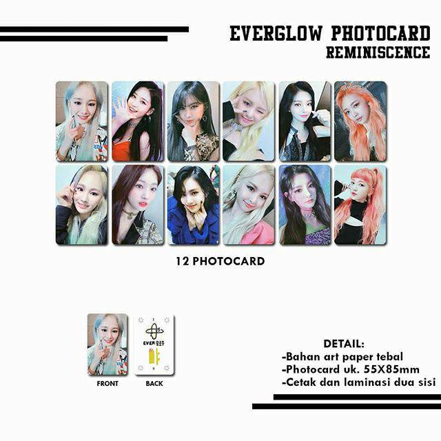 EVERGLOW REMINISCENCE PHOTOCARD