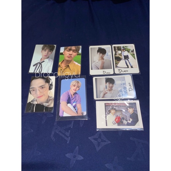 photocard seventeen an ode, al1 ,mingyu, dino, scoups