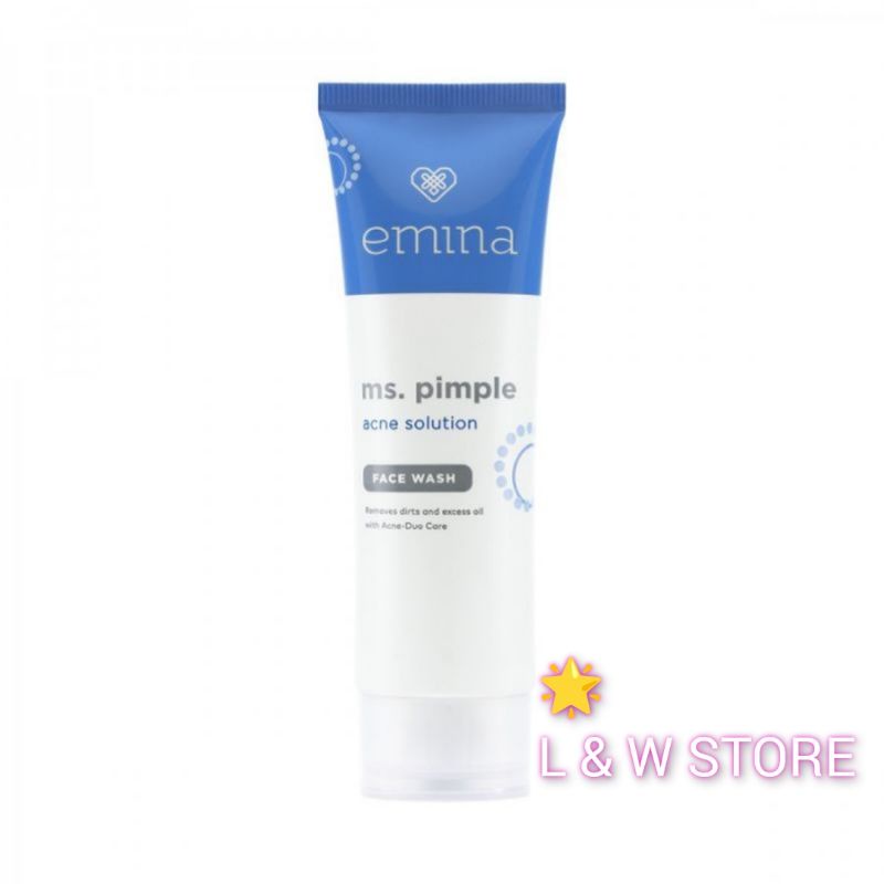 Emina Ms Pimple Acne Solution Face Wash 50ml