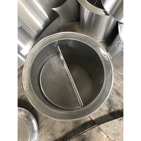 Dandang Bakso Tebal Diameter 35 Sekat 2 (Custom)